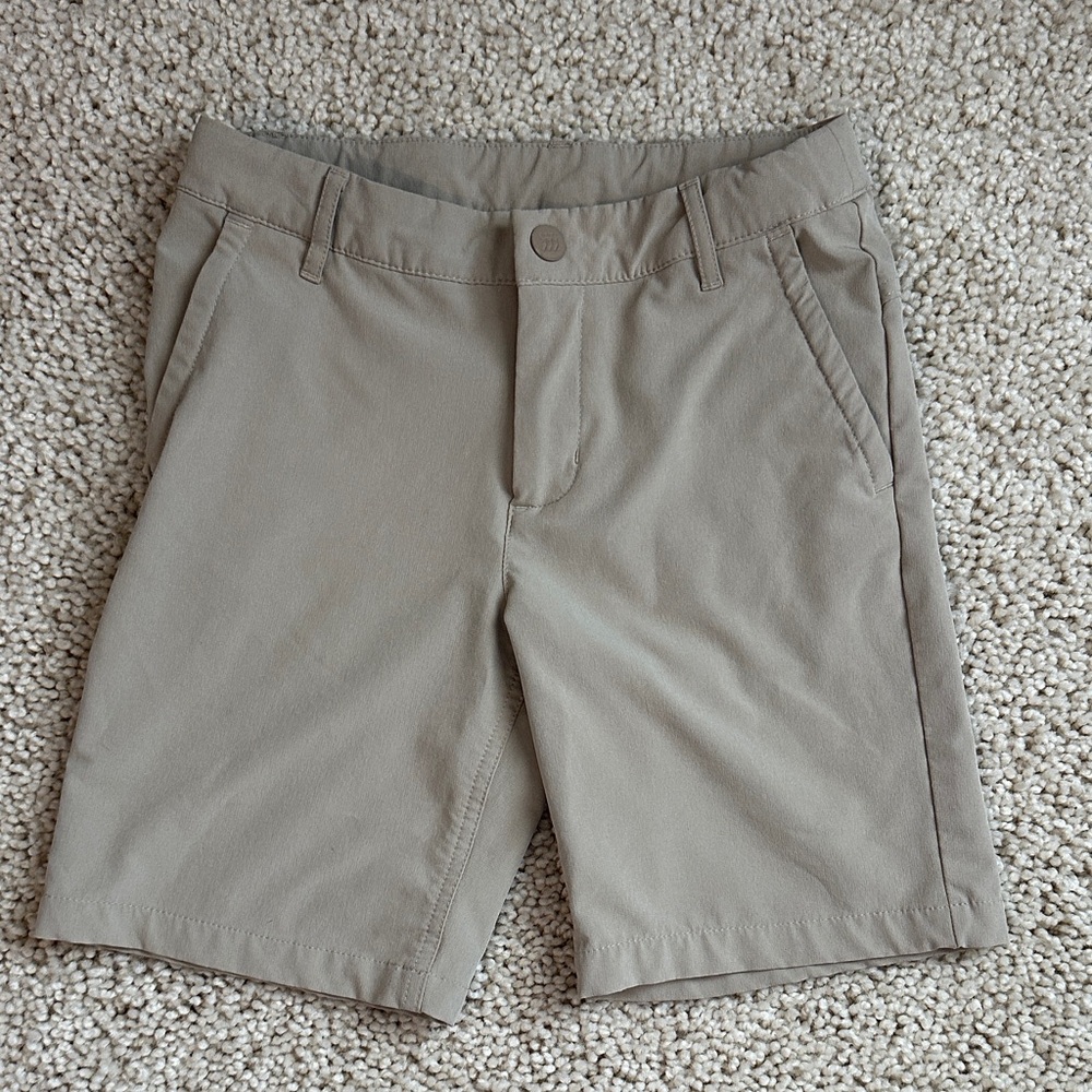 Boys Tan performance shorts